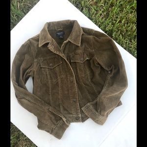 American Eagle M Corduroy Jacket Brown
